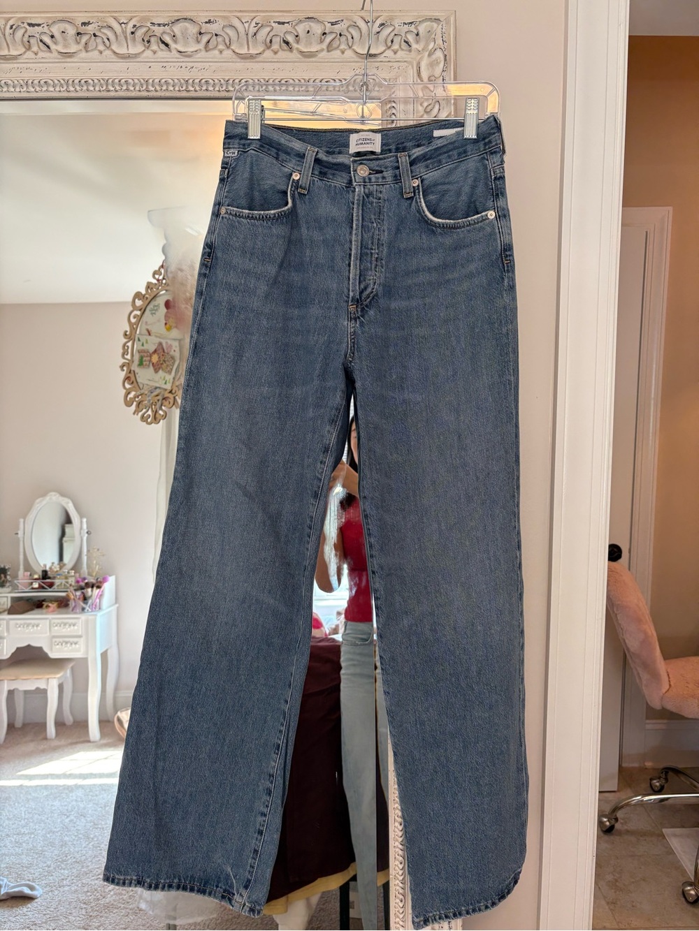 Citizens Of Humanity Annina Straight Leg Jeans in starsign